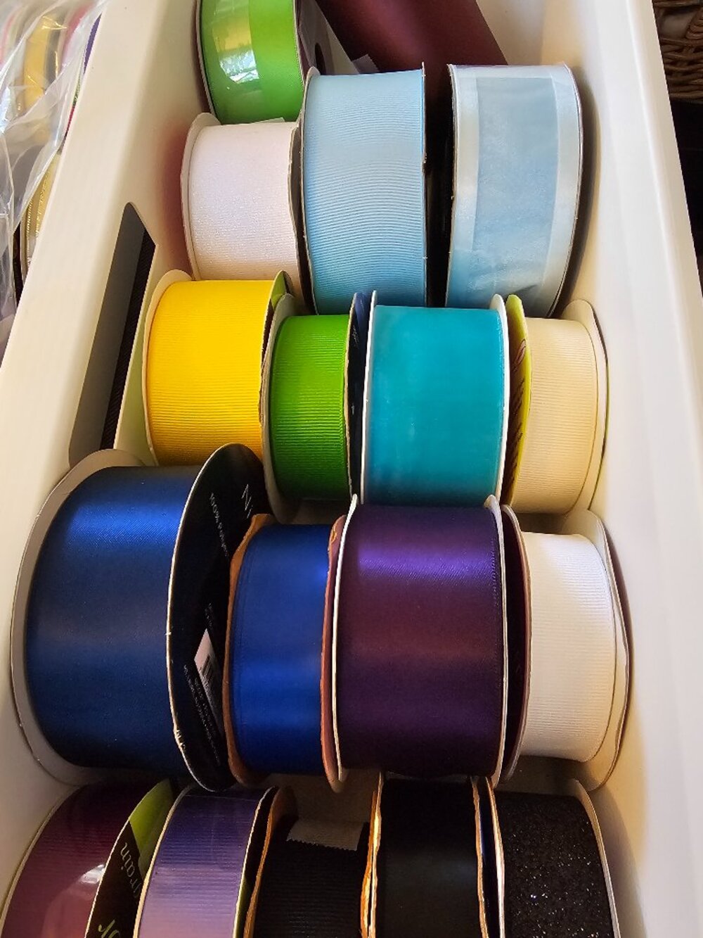 Crafter's Bundle - Ribbon 7/8"+ wide - 19 spools